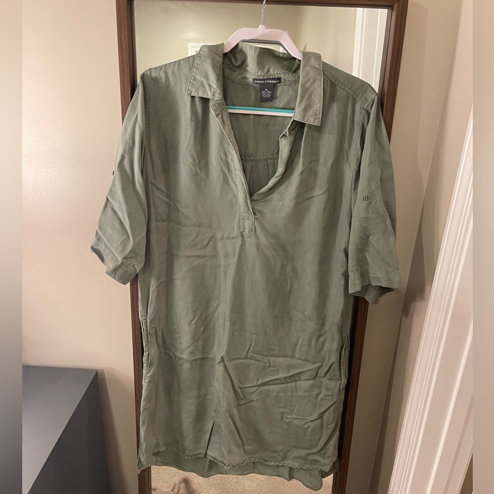 Green Dress with Pockets Size XL